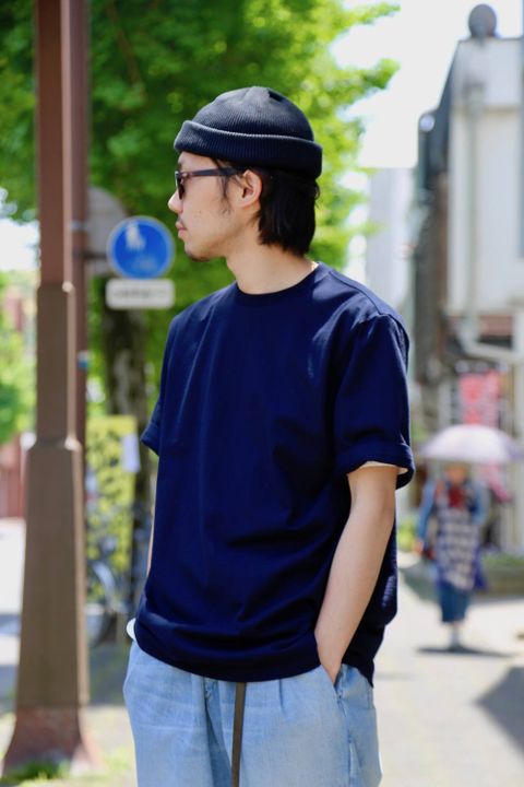 Graphpaper(グラフペーパー) Original 2-Pack Crew Neck Tee"NAVY"Style.2019.5.8.