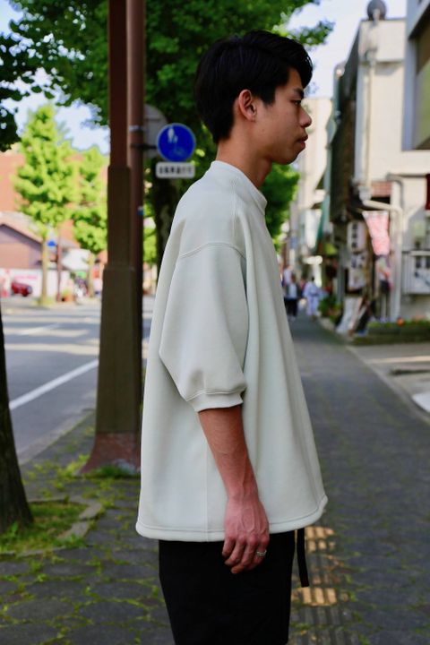 DIGAWEL(ディガウェル)DOUBLE-KNIT S/S P/O"BEIGE"Style.2019.5.5.