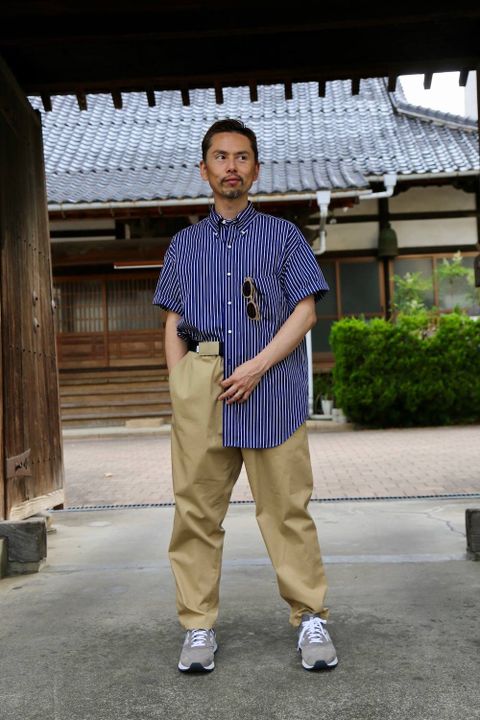 Graphpaper Stevensons Cook Pants"BEIGE"スタイル2019.6.05.