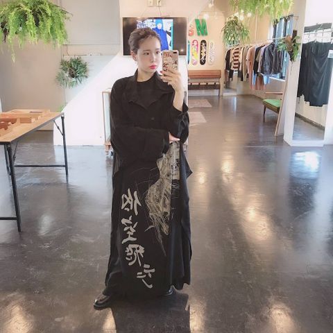 BLACK Scandal Yohji Yamamoto "低空飛行PTブラウス"スタイル2019.6.12.