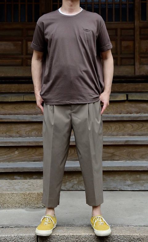 Dulcamara ソラーロワンタックPT"BEIGE"スタイル2019.6.29.