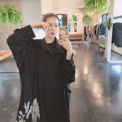 BLACK Scandal Yohji Yamamoto "低空飛行PTブラウス"スタイル2019.6.12.