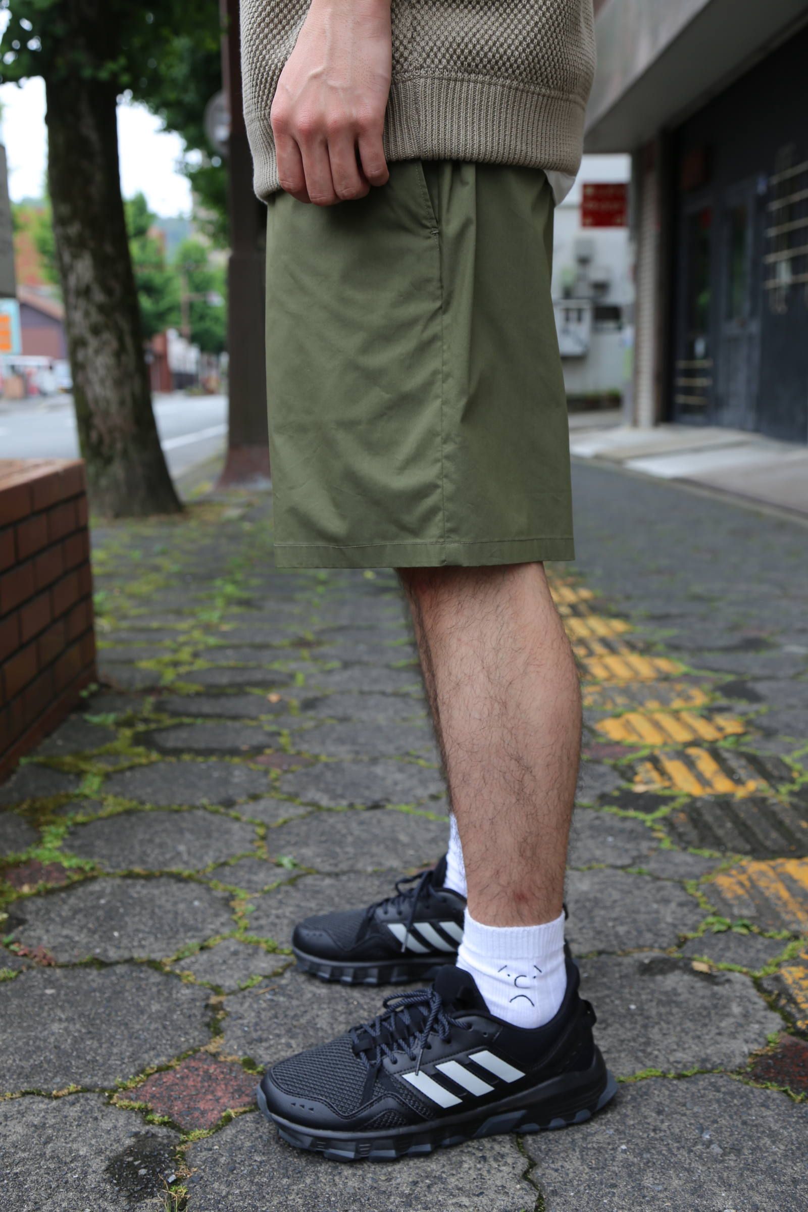 crepuscule  moss stich vest"GRAYBEIGE"Style.2019.6.29.
