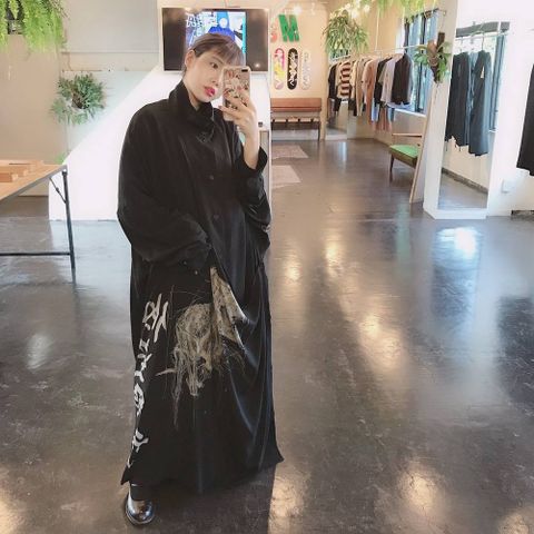 BLACK Scandal Yohji Yamamoto "低空飛行PTブラウス"スタイル2019.6.12.
