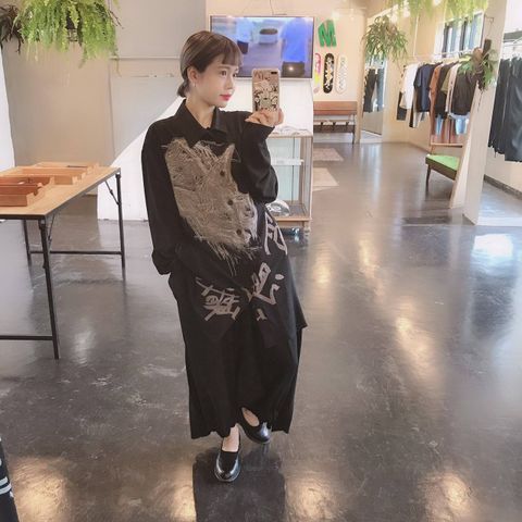 yohji yamamoto "早期退職PTブラウス"スタイル2019.6.11.