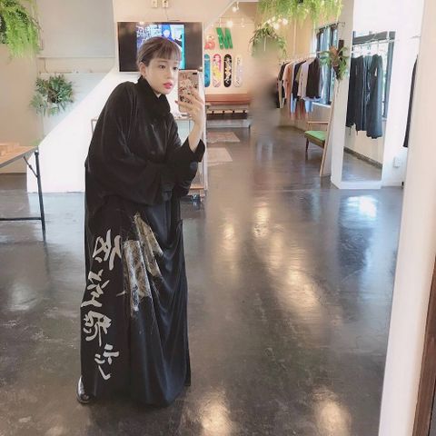 BLACK Scandal Yohji Yamamoto "低空飛行PTブラウス"スタイル2019.6.12.