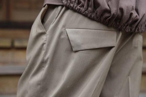 Dulcamara ソラーロワンタックPT"BEIGE"スタイル2019.6.29.