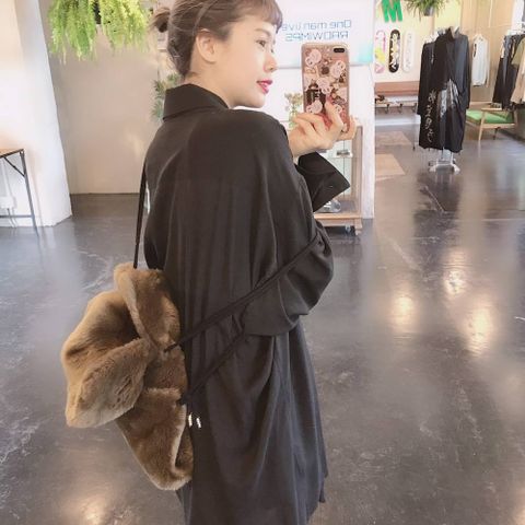 sulvam ダブルカラーオーバーシャツ"BLACK"Style.2019.6.19.