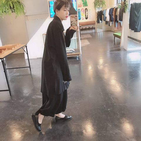 yohji yamamoto "早期退職PTブラウス"スタイル2019.6.11.