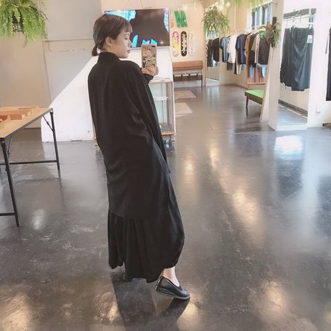 yohji yamamoto "早期退職PTブラウス"スタイル2019.6.11.