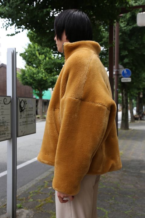 sulvam fur JKT"BEIGE"Style.2019.7.8.