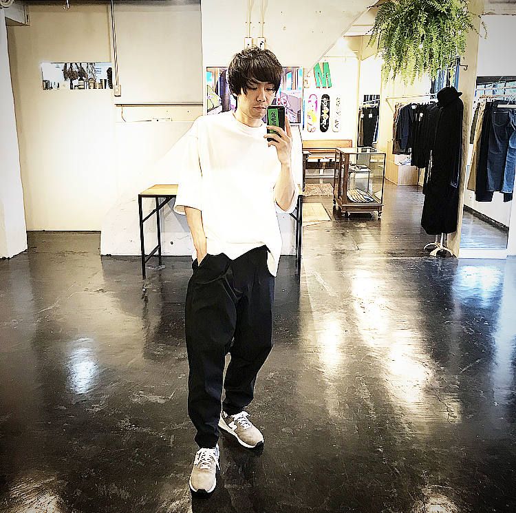 DIGAWEL(ディガウェル)SHORT-LENGTH S/S②"WHITE"Style.2019.7.1.