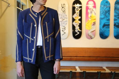 sulvam short Chanel JKT"BLUE"スタイル.2019.7.23.