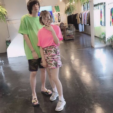 WIND AND SEA CLASSIC logoTシャツペアスタイル.2019.7.20.
