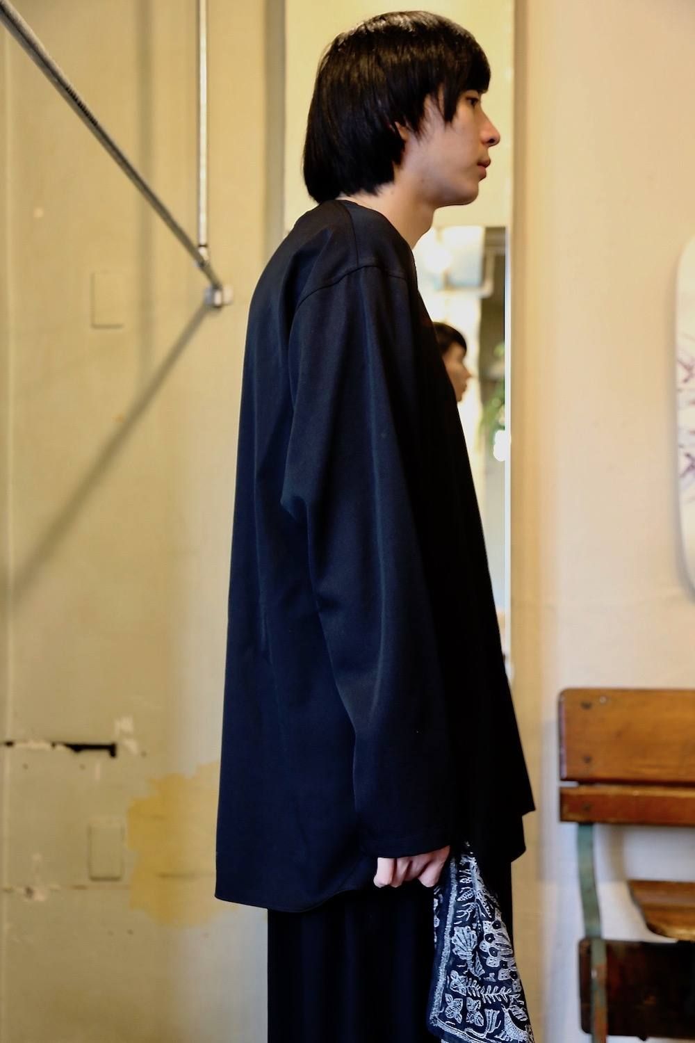 Yohji Yamamoto R-ハンド刺繍シャツスタイル.2019.7.31.