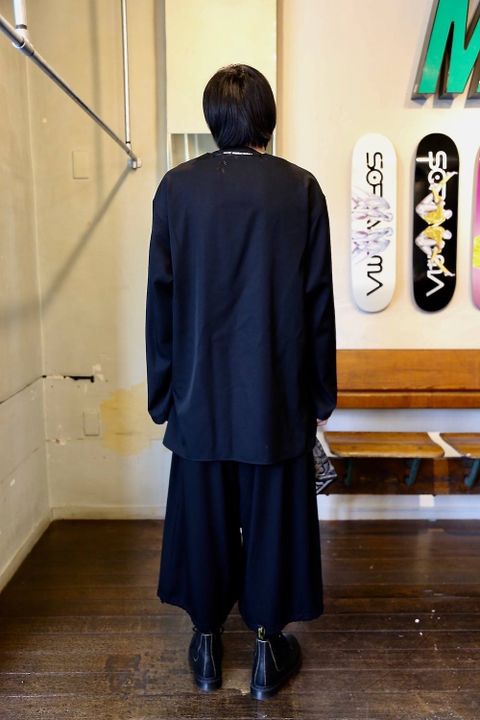 Yohji Yamamoto R-ハンド刺繍シャツスタイル.2019.7.31.