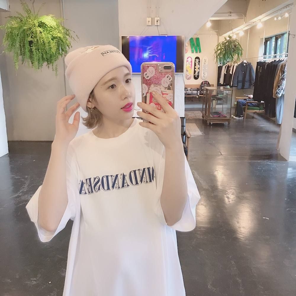 WIND AND SEA ORNAMENT TEE"WHITE"Style.2019.7.23.