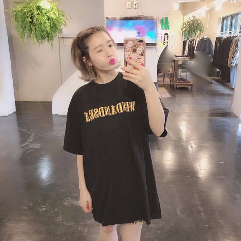 WIND AND SEA ORNAMENT TEE"BLACK"Style.2019.7.23.