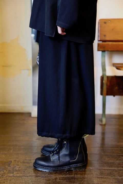Yohji Yamamoto R-ハンド刺繍シャツスタイル.2019.7.31.