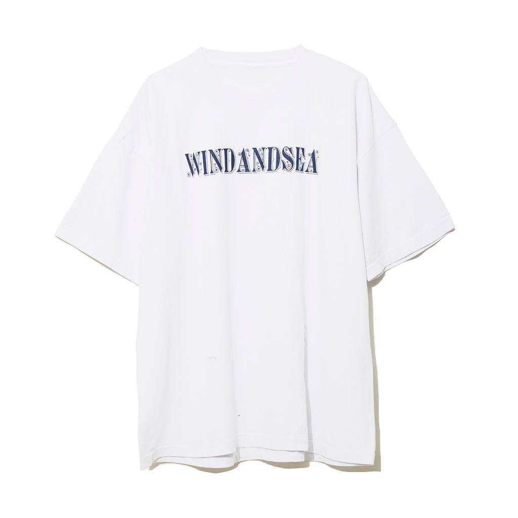 WIND AND SEA ORNAMENT TEE"WHITE"Style.2019.7.23.
