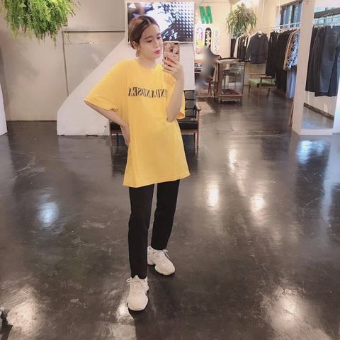 WIND AND SEA ORNAMENT TEE"YELLOW"Style.2019.7.22.