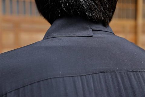 Yohji Yamamoto Pour Homme 早期退職ブラウスミックススタイル.2019.7.03.