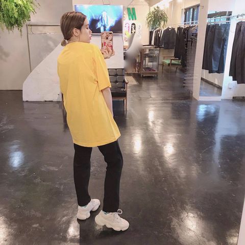WIND AND SEA ORNAMENT TEE"YELLOW"Style.2019.7.22.