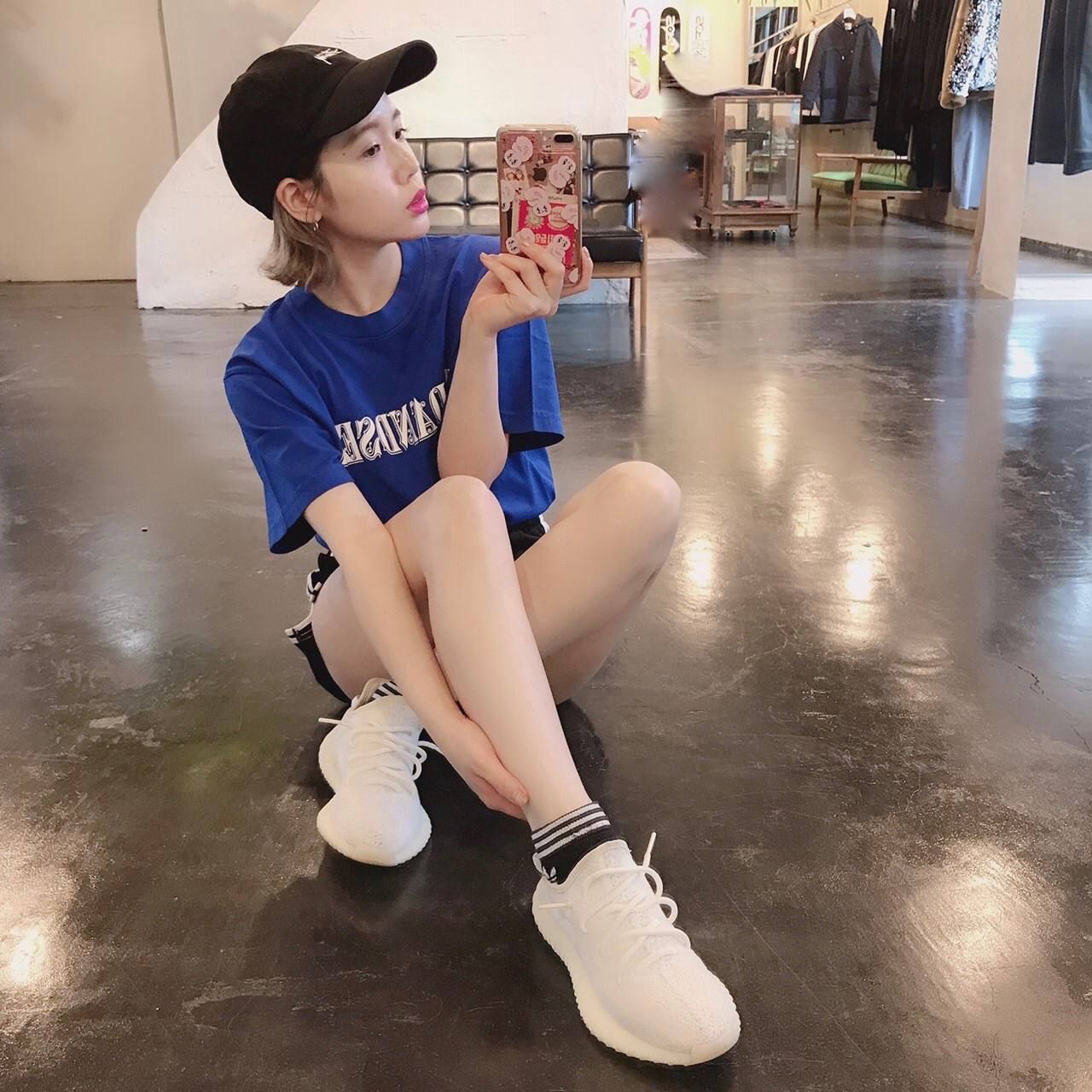 WIND AND SEA ORNAMENT TEE"BLUE"Style.2019.7.22.