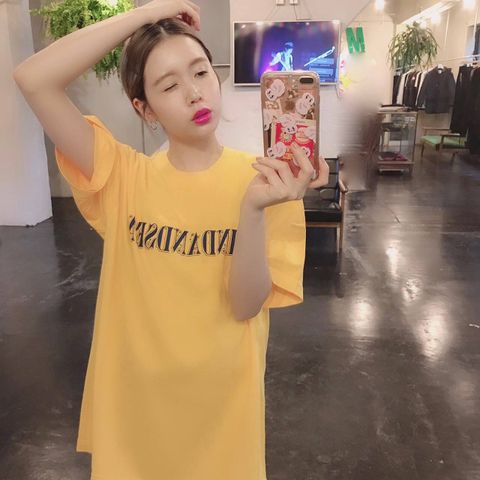 WIND AND SEA ORNAMENT TEE"YELLOW"Style.2019.7.22.