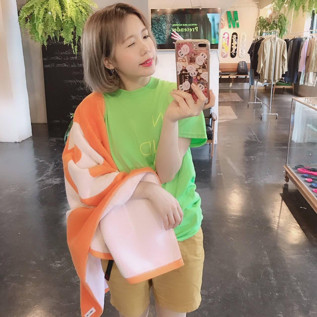 WIND AND SEA CLASSIC logo TEE"FS LIME"Style.2019.8.2.