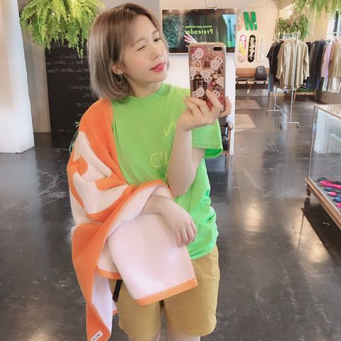 WIND AND SEA CLASSIC logo TEE"FS LIME"Style.2019.8.2.