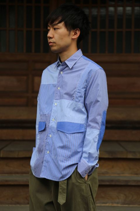 Graphpaper Military Cloth Belted Pants"KHAKI"Style.2019.7.31.