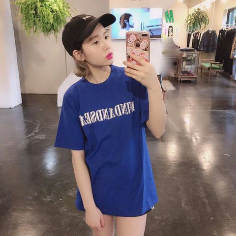 WIND AND SEA ORNAMENT TEE"BLUE"Style.2019.7.22.