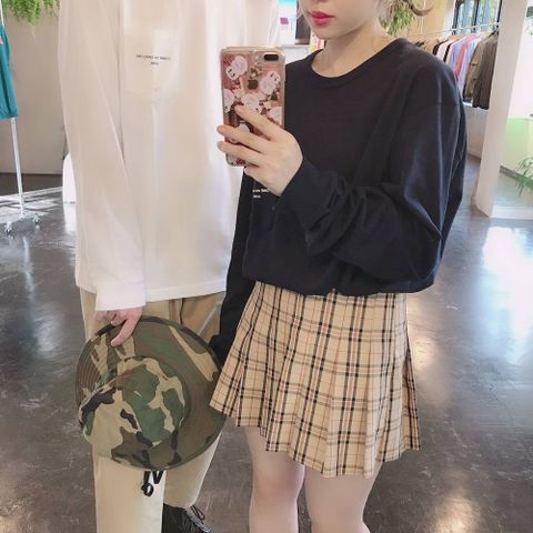 COMME des GARCONS HOMMEロゴロングスリーブTシャツスタイル.2019.7.27.