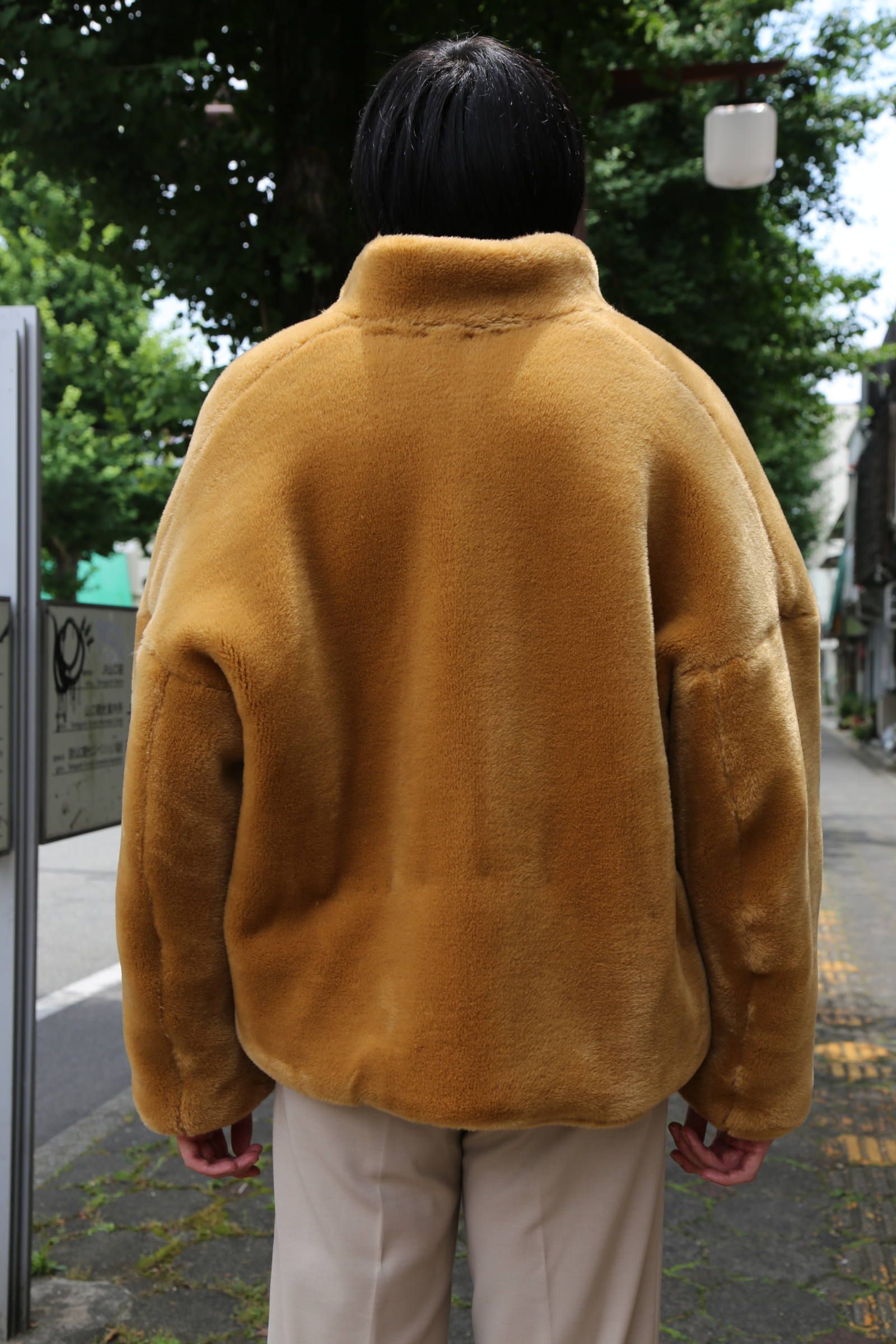 sulvam fur JKT"BEIGE"Style.2019.7.8.