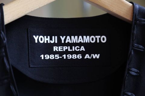 Yohji Yamamoto R-ハンド刺繍シャツスタイル.2019.7.31.