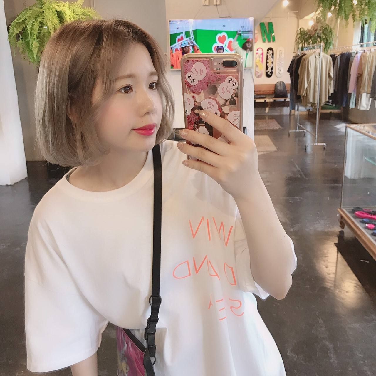 WIND AND SEA CLASSIC logo TEE"WHITE"Style.2019.7.30.