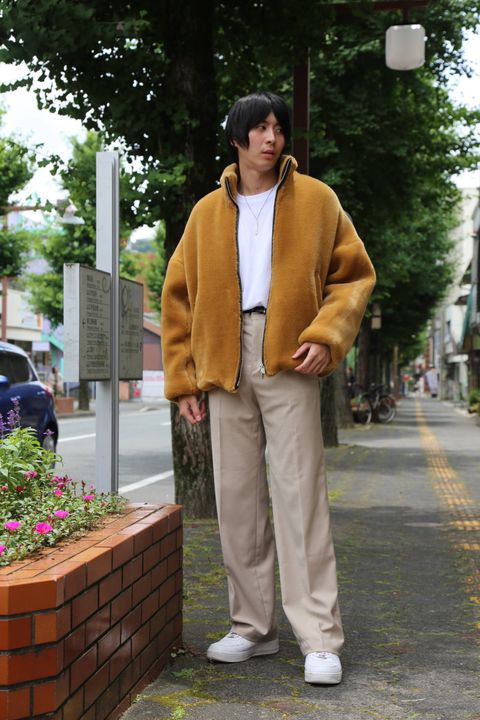 sulvam fur JKT"BEIGE"Style.2019.7.8.