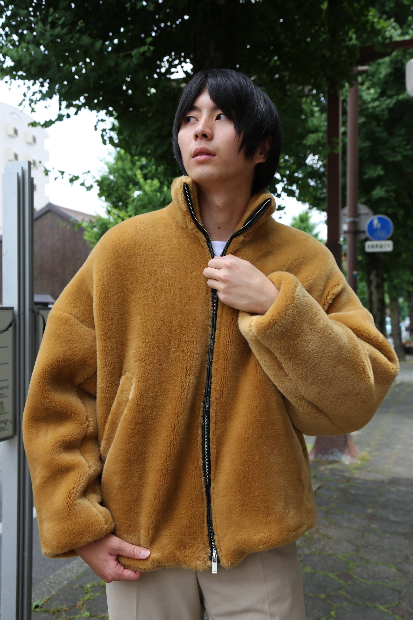 ご注文で当日配送ご注文で当日配送 Sulvam サルバム Fur JKT ビッグ