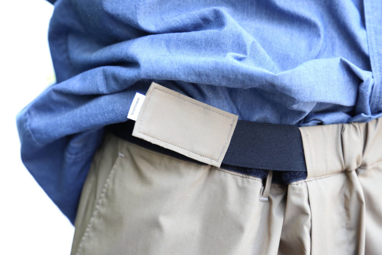 Graphpaper グラフペーパー シャツ　Dungaree Shirt 訳有 未使用 Graphpaper グラフペーパー 長袖シャツ GM231