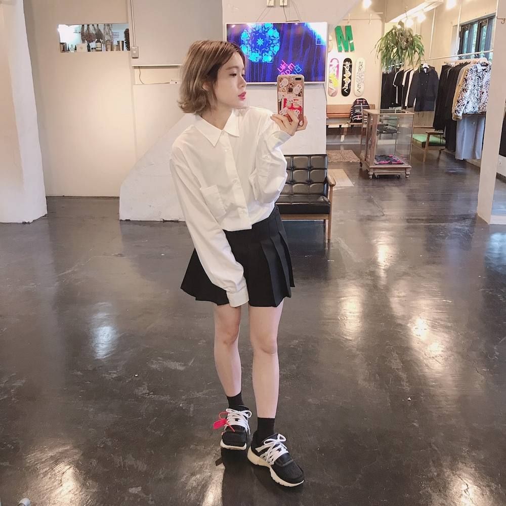 COMME des GARCONS HOMME 白シャツスタイル.2019.7.28.