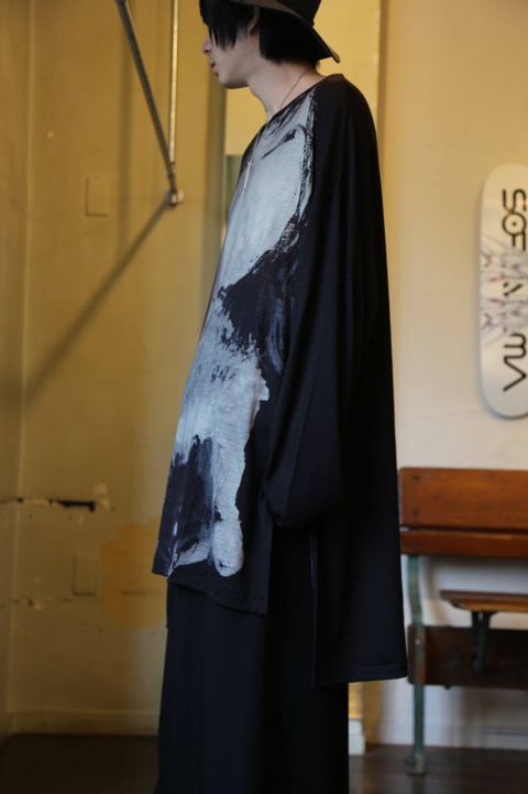 yohji yamamoto 丸長ロング犬と女PT Style.2019.7.12.