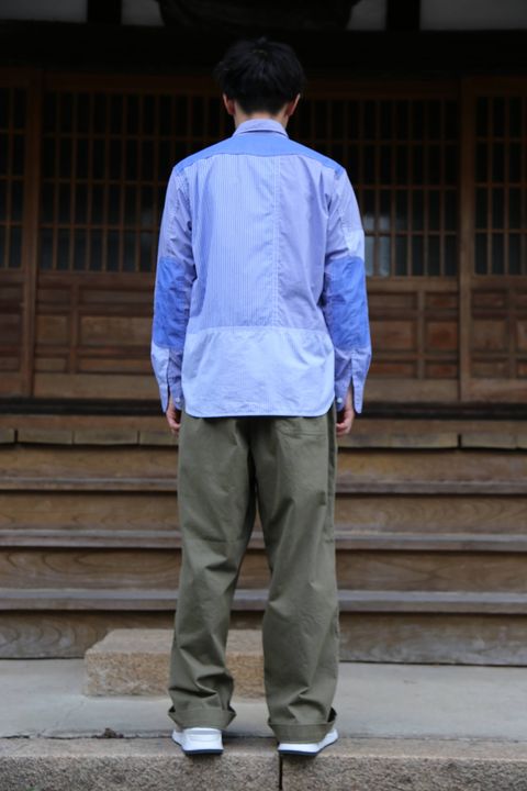 Graphpaper Military Cloth Belted Pants"KHAKI"Style.2019.7.31.