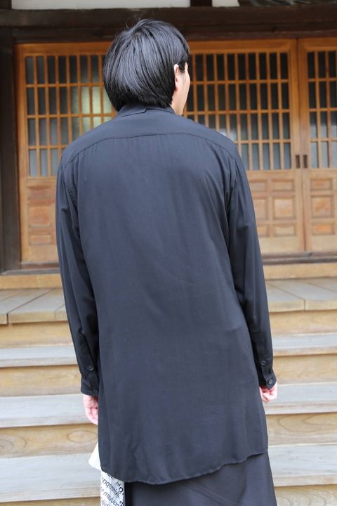 Yohji Yamamoto Pour Homme 早期退職ブラウスミックススタイル.2019.7.03.