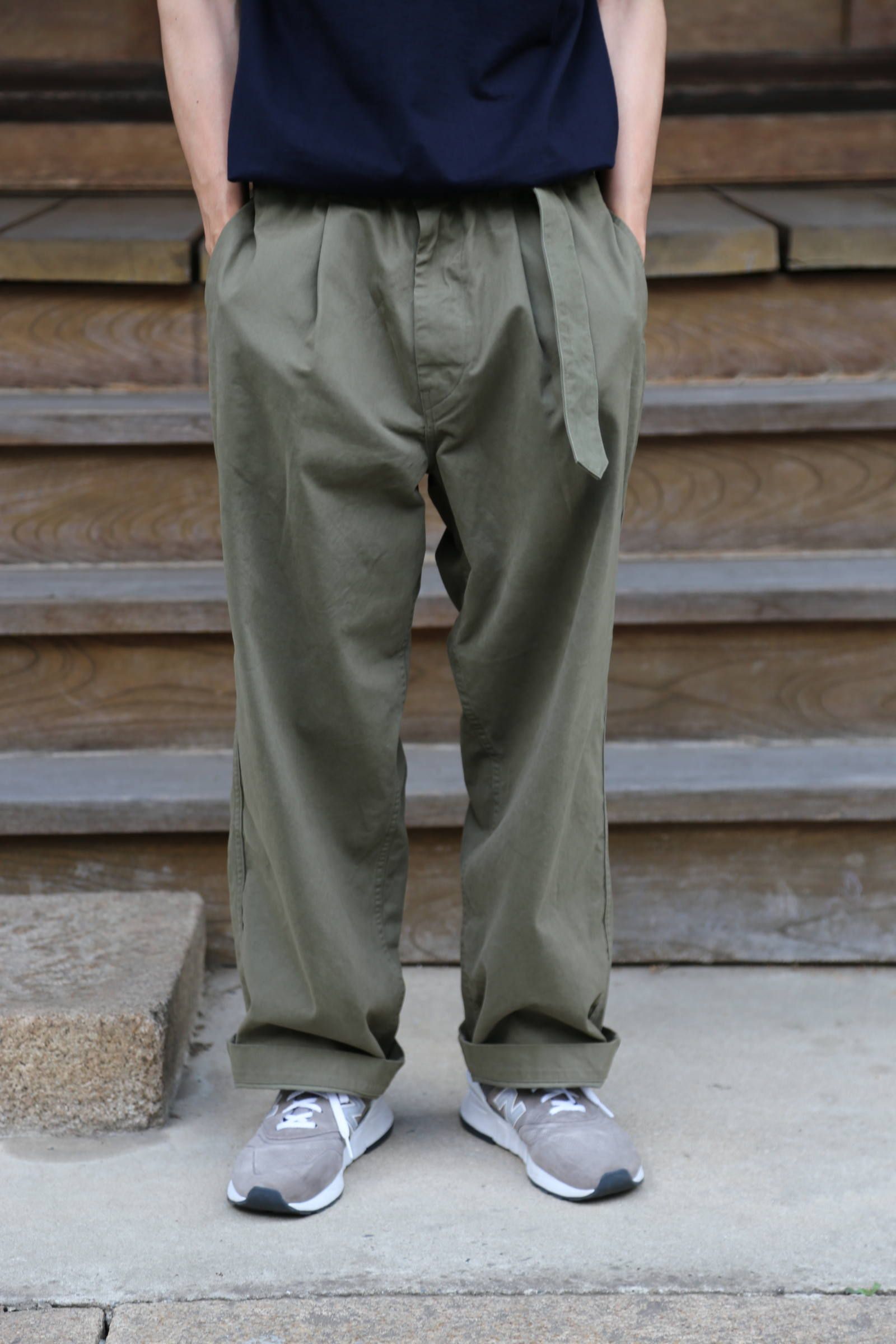 Graphpaper Military Cloth Belted Pants