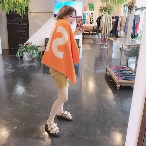 WIND AND SEA CLASSIC logo TEE"FS LIME"Style.2019.8.2.