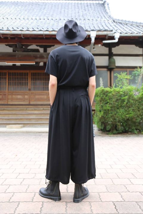 yohji yamamoto 半袖蜘蛛柄Tシャツ Style.2019.7.12.