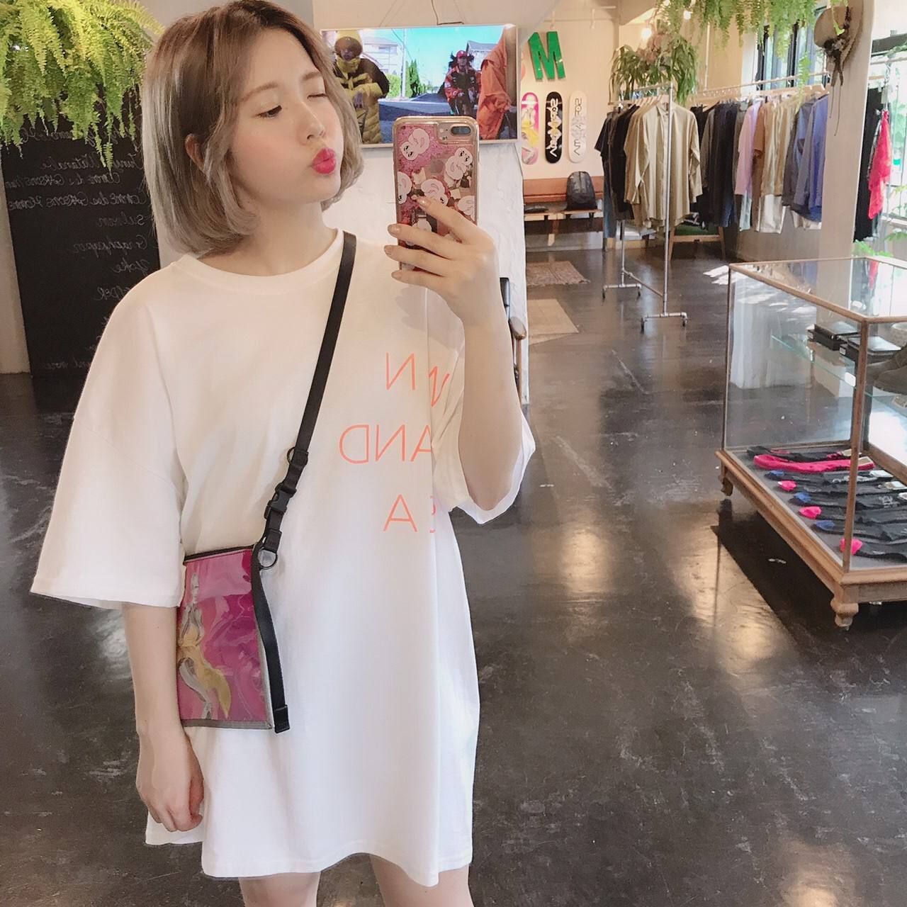 WIND AND SEA CLASSIC logo TEE"WHITE"Style.2019.7.30.