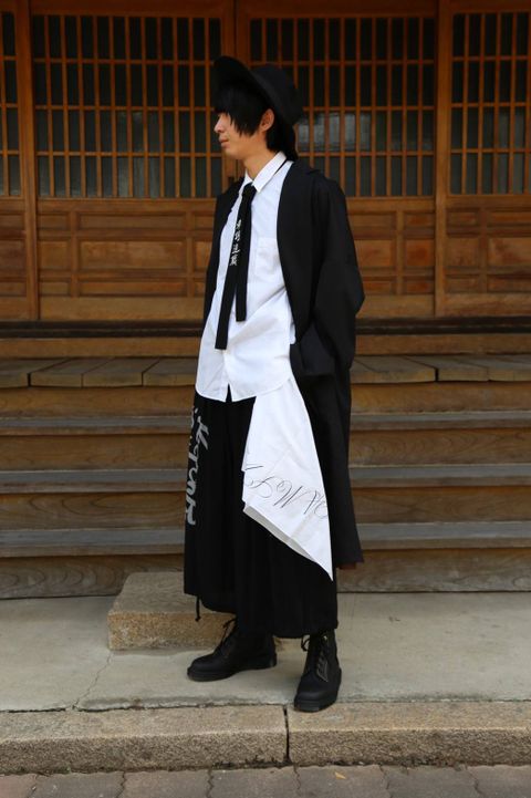 sulvam over coat"BLACK"Style.2019.7.13.