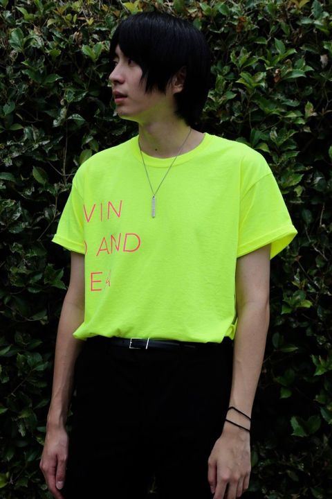 WIND AND SEA CLASSIC logo TEE"FS YELLOW"スタイル.2019.7.07.